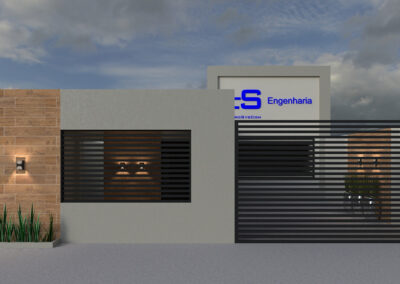 Fachada Comercial FS Engenharia