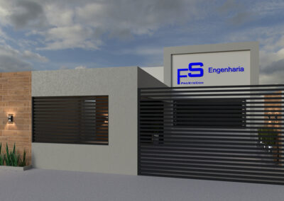 Fachada Comercial FS Engenharia