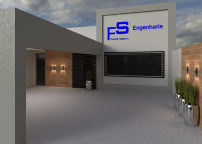 Fachada Comercial FS Engenharia