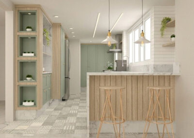 Arquiteta Regiane Duartes Campinas Projeto Decoração Interiores Residência CR Cozinha Retrô